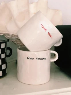 Anna + Nina Taza pintada a mano