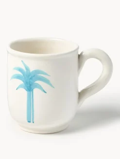 Les Ottomans Taza pintada a mano The Palms