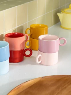 &k Amsterdam Tazas artesanales Chiquito, 2 uds.^ Tazas Y Mugs|Menaje De Mesa