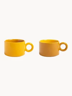 &k Amsterdam Tazas artesanales Chiquito, 2 uds.^ Tazas Y Mugs|Menaje De Mesa