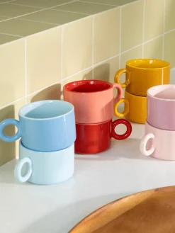 &k Amsterdam Tazas artesanales Chiquito, 2 uds.^ Tazas Y Mugs|Menaje De Mesa