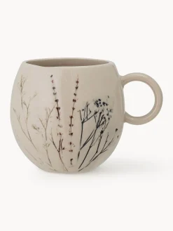 Bloomingville Tazas artesanales con esmalte craquelé Bea, 2 uds.