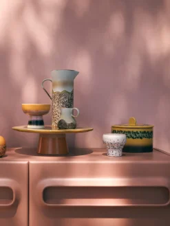 HKLIVING Tazas artesanales de gres 70's, 2 uds.^ Tazas Y Mugs|Vajillas Completas