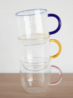 Hübsch Tazas artesanales Kiosk, 4 uds.