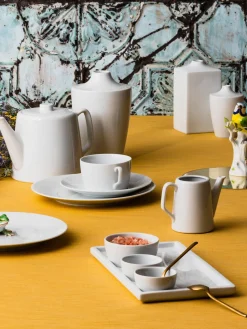 Meissen Tazas con platitos de porcelana artesanales Cosmopolitan, 2 uds.