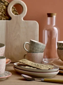 Bloomingville Tazas de café Cécile, 3 uds.