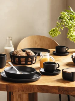 Eva Solo Tazas de café con platillos Nordic Kitchen, 4 uds.