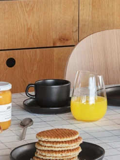 Eva Solo Tazas de café con platillos Nordic Kitchen, 4 uds.