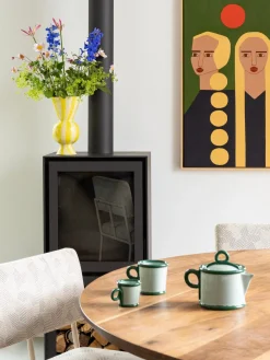 &k Amsterdam Tazas de café espresso artesanales Loop, 2 uds.^ Tazas De Espresso|Vajillas Completas