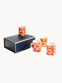 Jonathan Adler Tazas de porcelana Eden, 4 uds.^ Tazas Y Mugs|Vajillas Completas