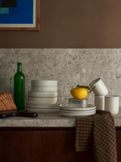 Westwing Collection Tazas de porcelana Facile, 2 uds.^ Tazas Y Mugs|Vajillas Completas