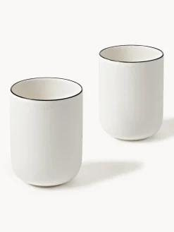 Westwing Collection Tazas de porcelana Facile, 2 uds.^ Tazas Y Mugs|Vajillas Completas