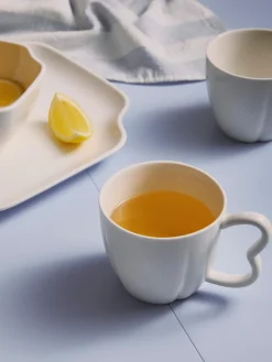 Westwing Collection Tazas de porcelana Nera, 4 uds.^ Tazas Y Mugs|Vajillas Completas