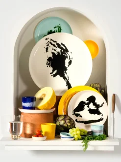 SERAX Tazas espresso con esmalte reactivo, 4 uds.^ Tazas De Espresso|Vajillas Completas