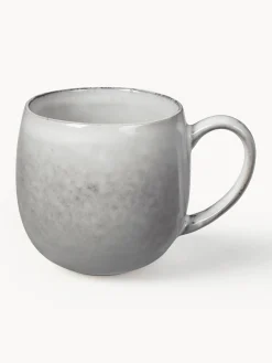 Broste Copenhagen Tazas grandes artesanales de gres , 2 uds.^ Tazas Y Mugs|Vajillas Completas