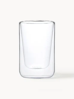 blomus Tazas termo de vidrio de doble pared Nero, 2 uds.^ Tazas Y Mugs|Vajillas Completas