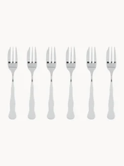 Sambonet Tenedores de postre de acero inoxidable 1965, 6 uds.^ Cubiertos Individuales|Juego De Cubiertos