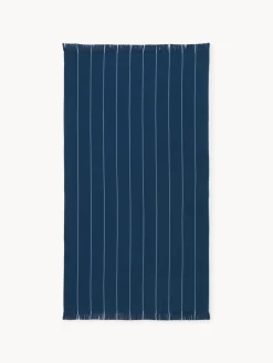 Westwing Collection Toalla de playa con flecos Piero^ Toallas De Playa|Mantas