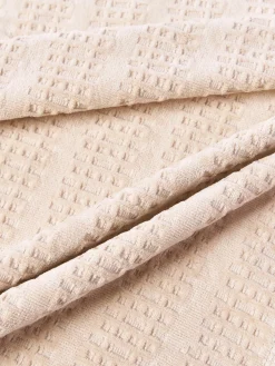 Westwing Collection Toalla de terciopelo con flecos Tallulah, tamaños diferentes