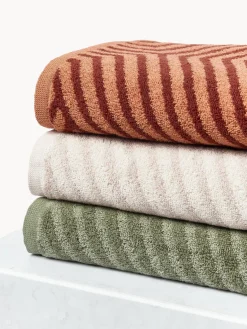 Westwing Collection Toallas lavabos Fatu, tamaños diferentes^ Toallas|Mantas