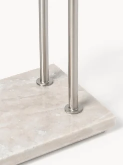 Westwing Collection Toallero con base de mármol Simba^ Toalleros|Jarrones