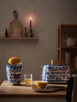 Smeg Tostadora compacta Dolce & Gabbana - Blu Mediterraneo^ Tostadoras