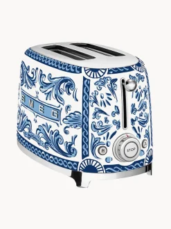 Smeg Tostadora compacta Dolce & Gabbana - Blu Mediterraneo^ Tostadoras