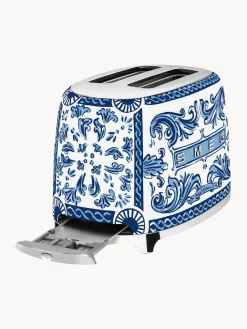 Smeg Tostadora compacta Dolce & Gabbana - Blu Mediterraneo^ Tostadoras