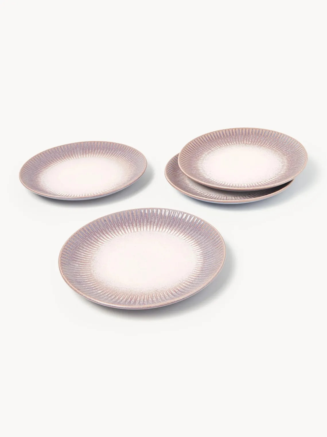 Westwing Collection Vajilla artesanal con esmalte reactivo Vinci, 4 comensales (12 pzas)^ Vajillas Completas|Menaje De Mesa