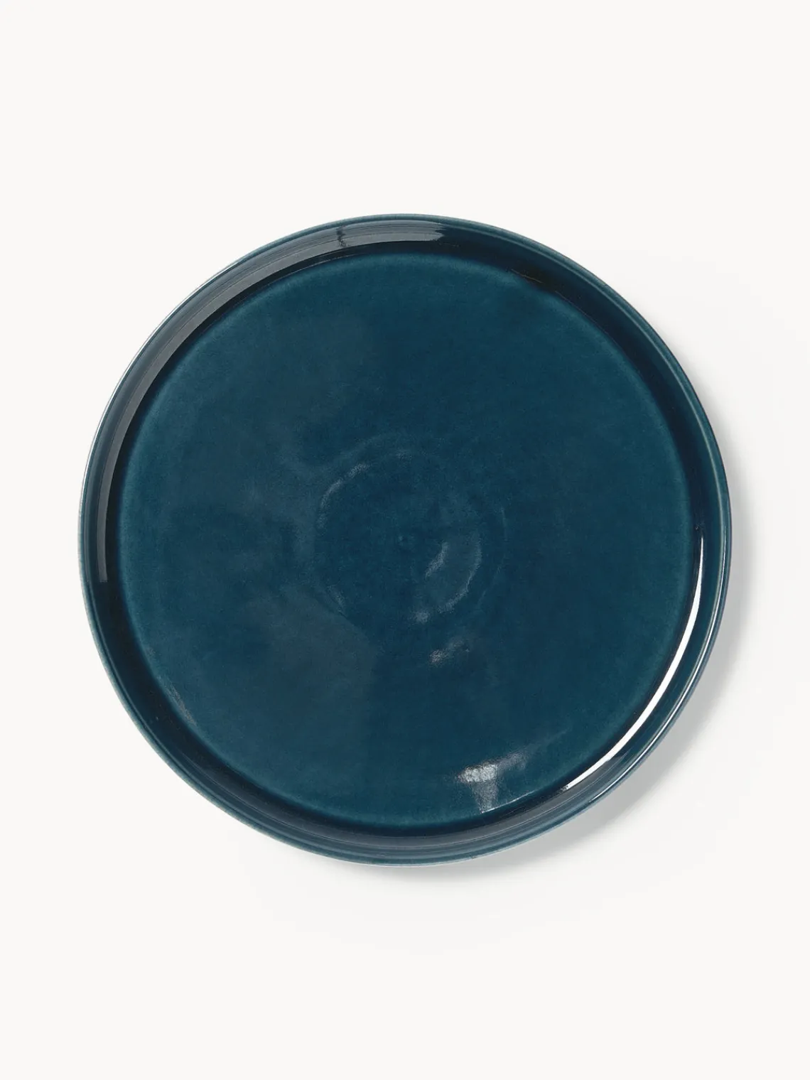 Westwing Collection Vajilla artesanal con esmalte reactivo Ethel, 4 comensales (12 pzas.)