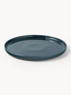 Westwing Collection Vajilla artesanal con esmalte reactivo Ethel, 4 comensales (12 pzas.)