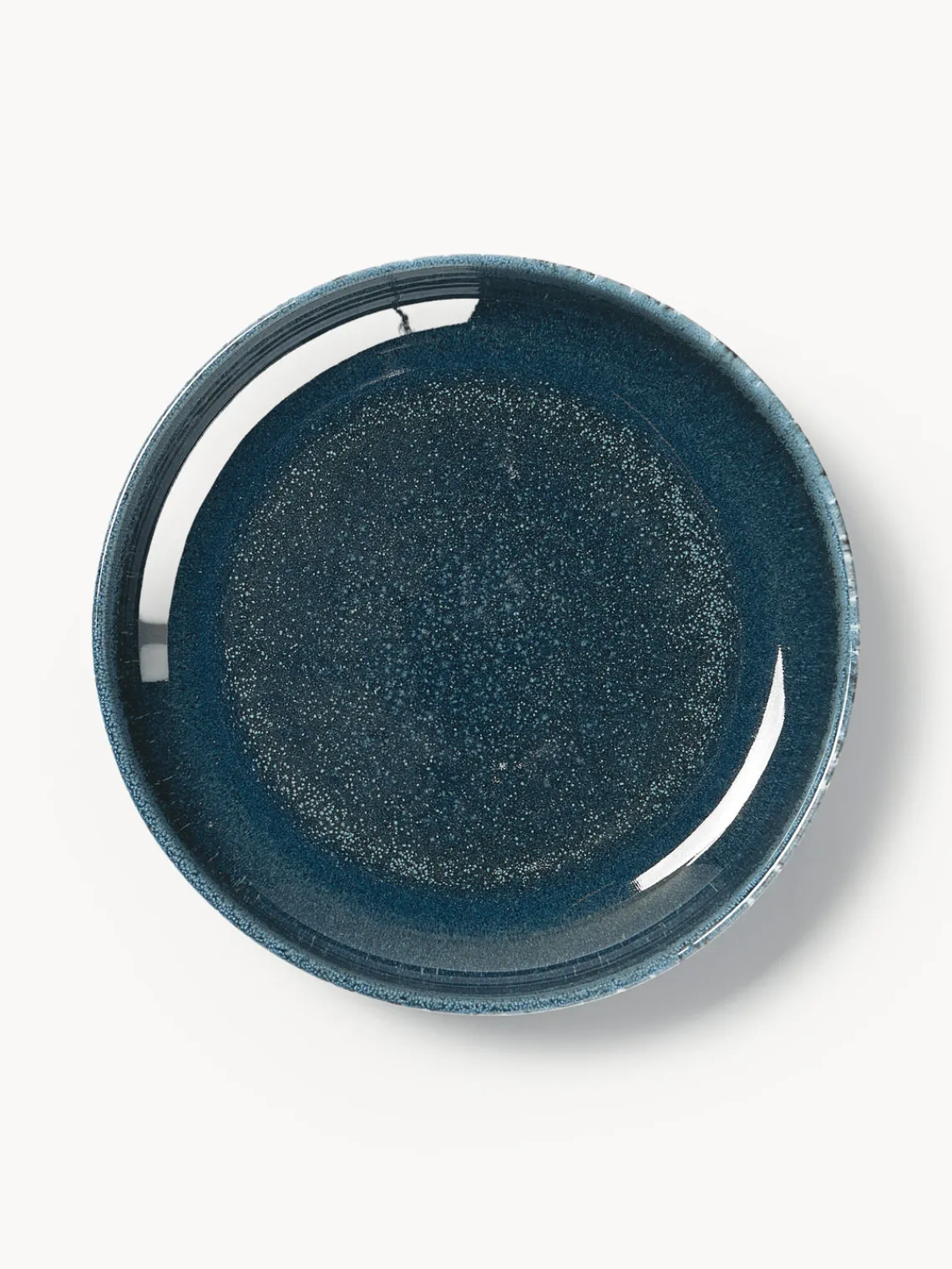 Westwing Collection Vajilla artesanal con esmalte reactivo Ethel, 4 comensales (12 pzas.)