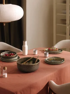 Westwing Collection Vajilla artesanal con esmalte reactivo Danza, 4 comensales (12 pzas.)^ Vajillas Completas|Menaje De Mesa