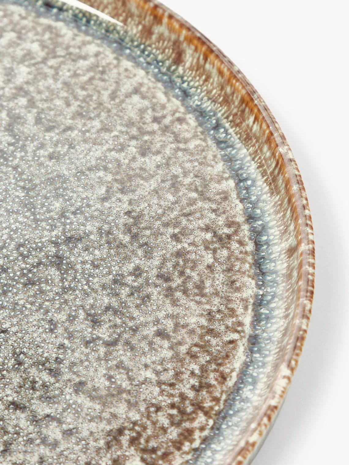 Westwing Collection Vajilla artesanal con esmalte reactivo Danza, 4 comensales (12 pzas.)^ Vajillas Completas|Menaje De Mesa