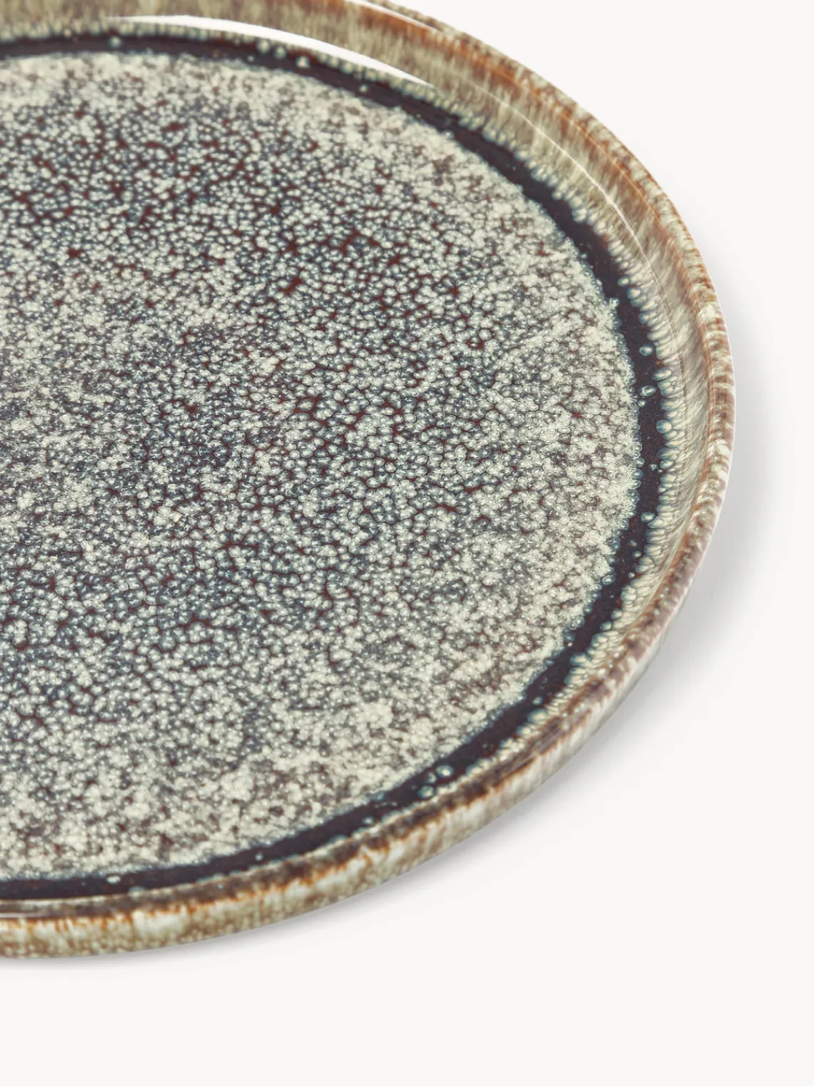 Westwing Collection Vajilla artesanal con esmalte reactivo Danza, 4 comensales (12 pzas.)^ Vajillas Completas|Menaje De Mesa