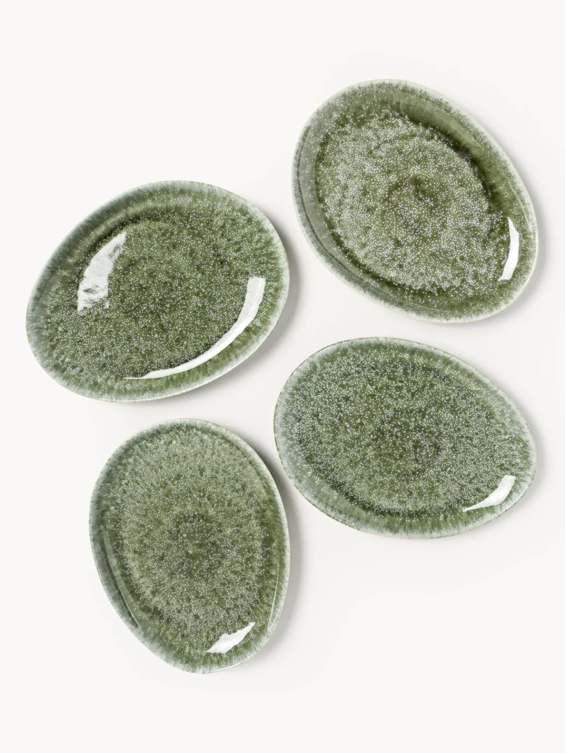 Westwing Collection Vajilla artesanal con forma orgánica Macey, 12 pzas.^ Vajillas Completas|Menaje De Mesa