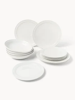 Broste Copenhagen Vajilla artesanal Stevns, 4 comensales (12 pzas.)^ Vajillas Completas|Menaje De Mesa