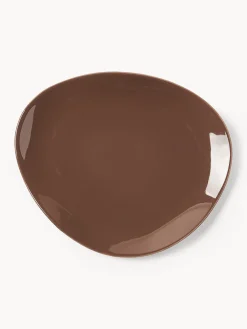 Westwing Collection Vajilla de porcelana con forma orgánica Joana, 12 pzas.