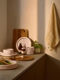 Westwing Collection Vajilla de porcelana Maira, 4 personas (12 pzas.)^ Vajillas Completas|Menaje De Mesa