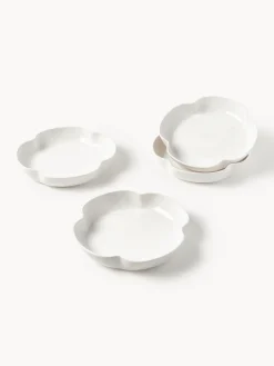 Westwing Collection Vajilla de porcelana Nera, 4 comensales (12 pzas.)