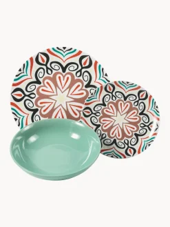 Villa d’Este Vajilla de porcelana Sharm, 6 comensales (18 pzas.)^ Vajillas Completas|Menaje De Mesa