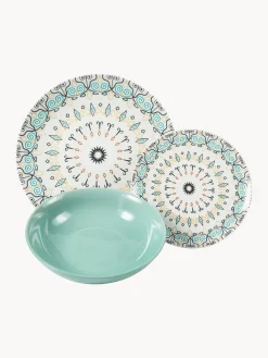 Villa d’Este Vajilla de porcelana Sharm, 6 comensales (18 pzas.)^ Vajillas Completas|Menaje De Mesa