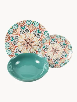 Villa d’Este Vajilla de porcelana Sharm, 6 comensales (18 pzas.)^ Vajillas Completas|Menaje De Mesa