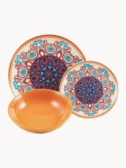 Villa d’Este Vajilla de porcelana Shiraz, 6 comensales (18 pzas.)