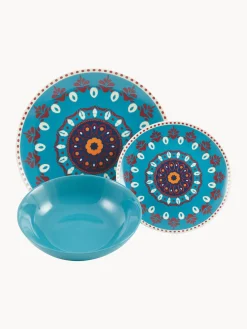 Villa d’Este Vajilla de porcelana Shiraz, 6 comensales (18 pzas.)