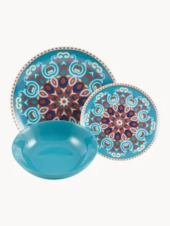 Villa d’Este Vajilla de porcelana Shiraz, 6 comensales (18 pzas.)