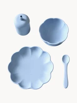 Jack o Juno Vajilla infantil de silicona Little Poppy, 4 pzas.^Niños Vajillas Infantiles|Decoración Infantil