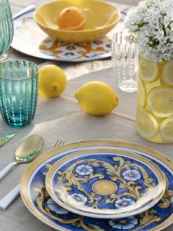 Villa D'Este Home Tivoli Vajilla Sicilia, 6 comensales (18 pzas.)^ Vajillas Completas|Menaje De Mesa