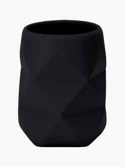 Vaso cepillo de dientes de poliresina Crackle^ Portacepillos De Dientes|Jarrones