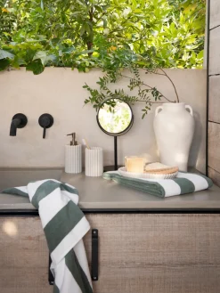 Andrea House Vaso cepillo de dientes Stripes